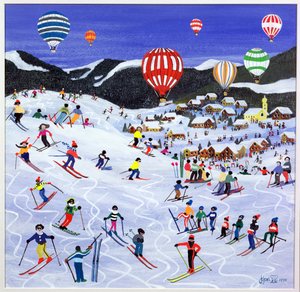 Ballongflygning över pisten, 1995